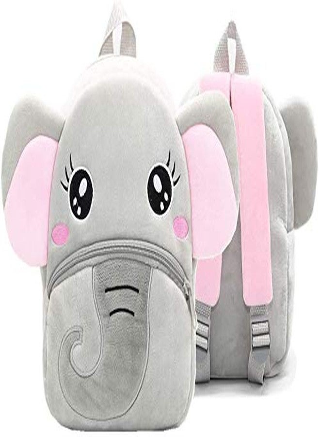 Black Hill Kids Preschool Bag for Boys and Girls, Cute Soft Plush school Animal Cartoon Mini Backpack Little kids bags for 2-5 years Baby/Boys/Girls Nursery, Preschool,Picnic (Baby elephant) - Image 4